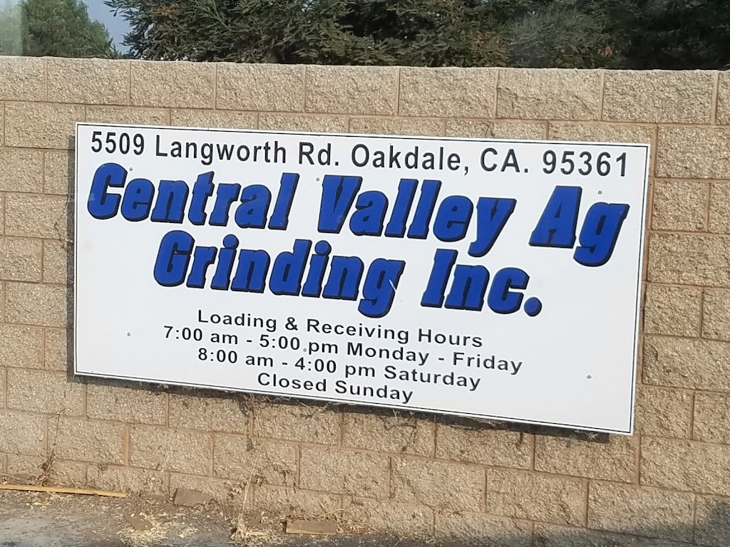 Central Valley Ag Grinding | 5509 Langworth Rd, Oakdale, CA 95361, USA | Phone: (209) 869-1721