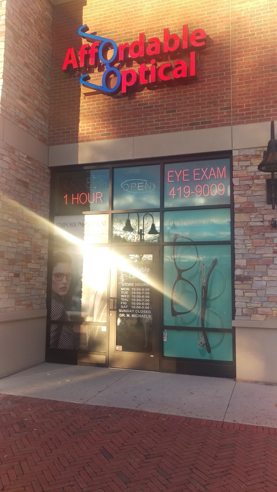 Affordable Optical | 92 S Milwaukee Ave, Wheeling, IL 60090, USA | Phone: (847) 419-9009