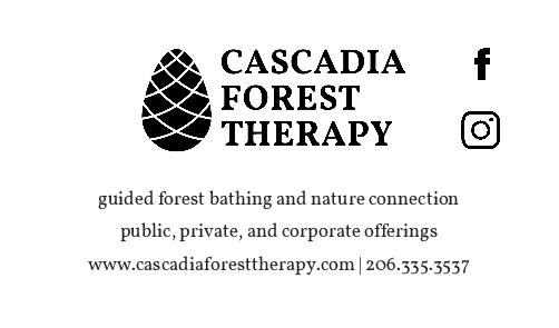 Cascadia Forest Therapy | 1250 SW 149th St, Burien, WA 98166, USA | Phone: (206) 335-3537