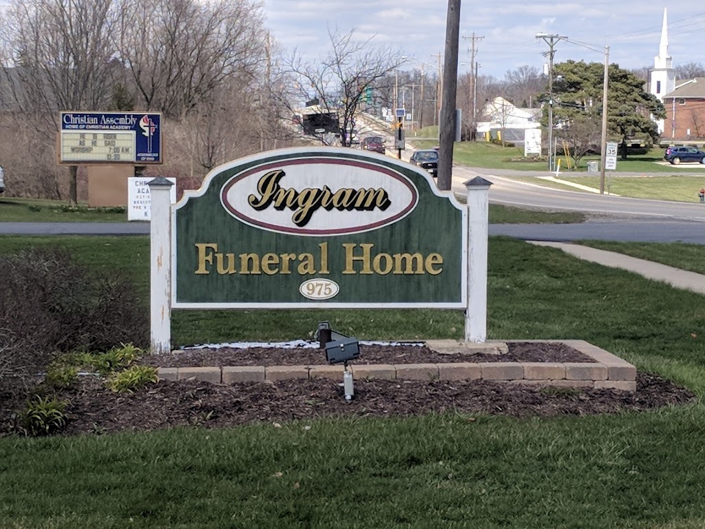 Ingram Funeral Home | 975 N Maple St, Marysville, OH 43040, USA | Phone: (937) 642-4861