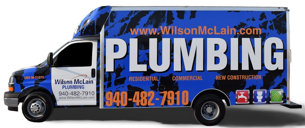 Wilson McLain Plumbing | 4401 Masch Branch Rd, Krum, TX 76249, USA | Phone: (940) 482-7910