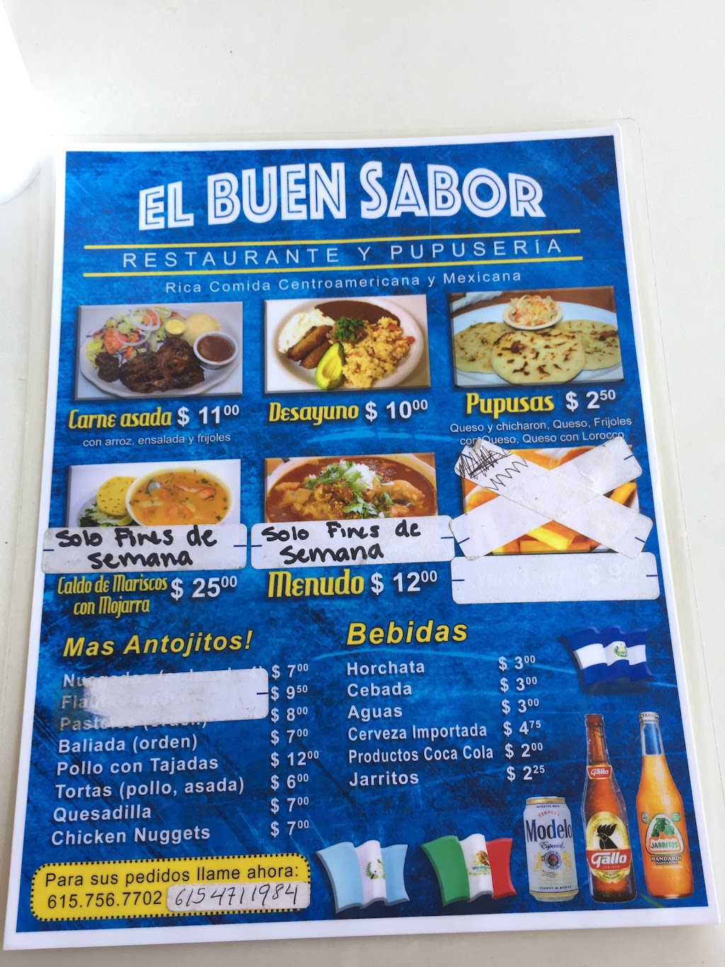 Restaurante El Buen Sabor | 5428 Murfreesboro Rd, La Vergne, TN 37086, USA | Phone: (615) 471-1553