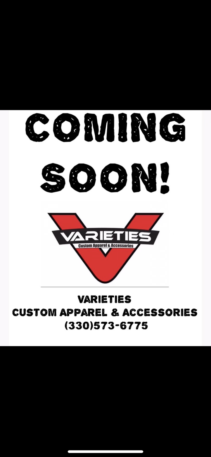 Varieties Custom Apparel and Accessories | 1660 Brittain Rd, Akron, OH 44310, USA | Phone: (330) 630-3969