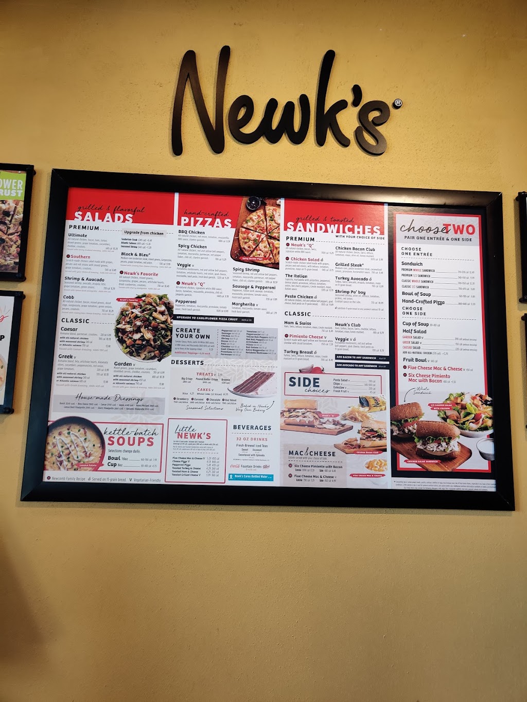 Newks Eatery | 3075 Goodman Rd E, Southaven, MS 38672, USA | Phone: (662) 536-4307