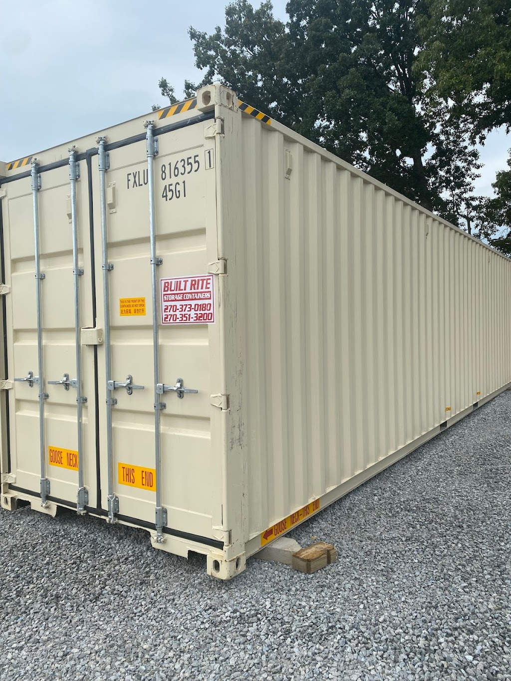 Built Rite Storage Containers | 5275 Old 60 Ln, Vine Grove, KY 40175, USA | Phone: (270) 373-0180