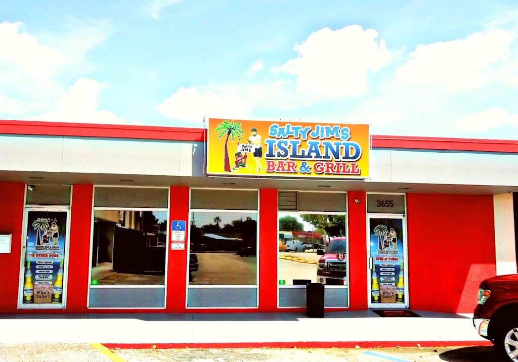 Salty Jims Island Bar & Grill | 3655 Webber St, Sarasota, FL 34232, USA | Phone: (941) 923-4785