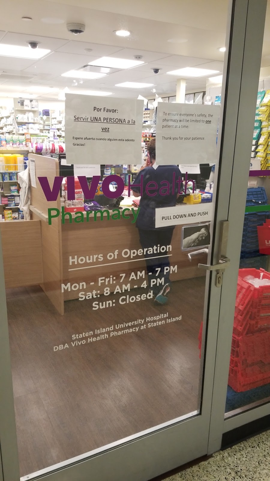 Vivo Health Pharmacy at Staten Island | 475 Seaview Ave, Staten Island, NY 10305, USA | Phone: (718) 226-1914