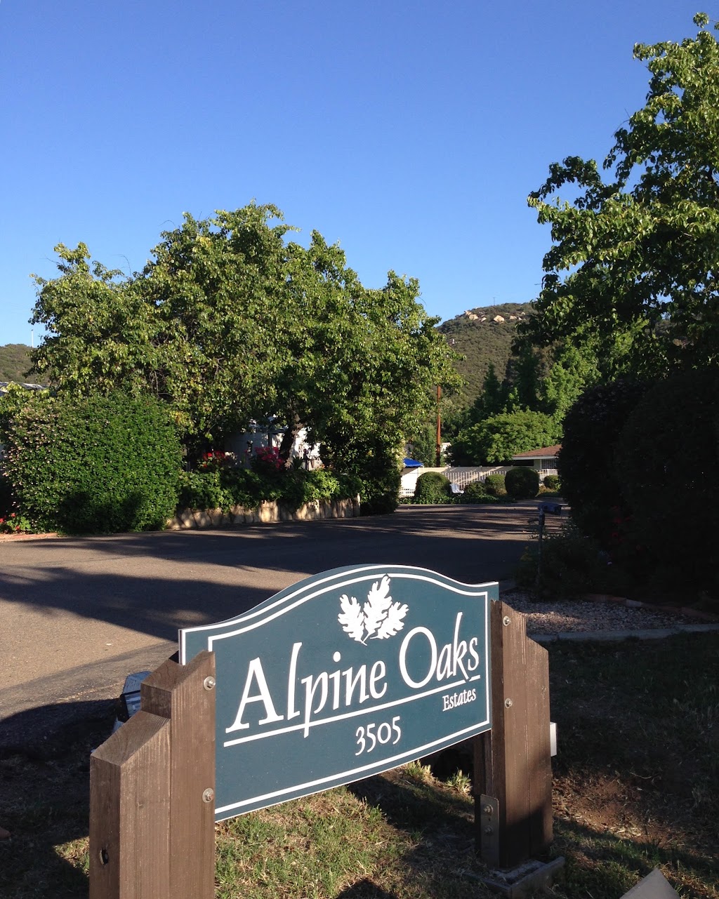 Alpine Oaks Estates | 3505 Alpine Blvd, Alpine, CA 91901, USA | Phone: (619) 445-3081