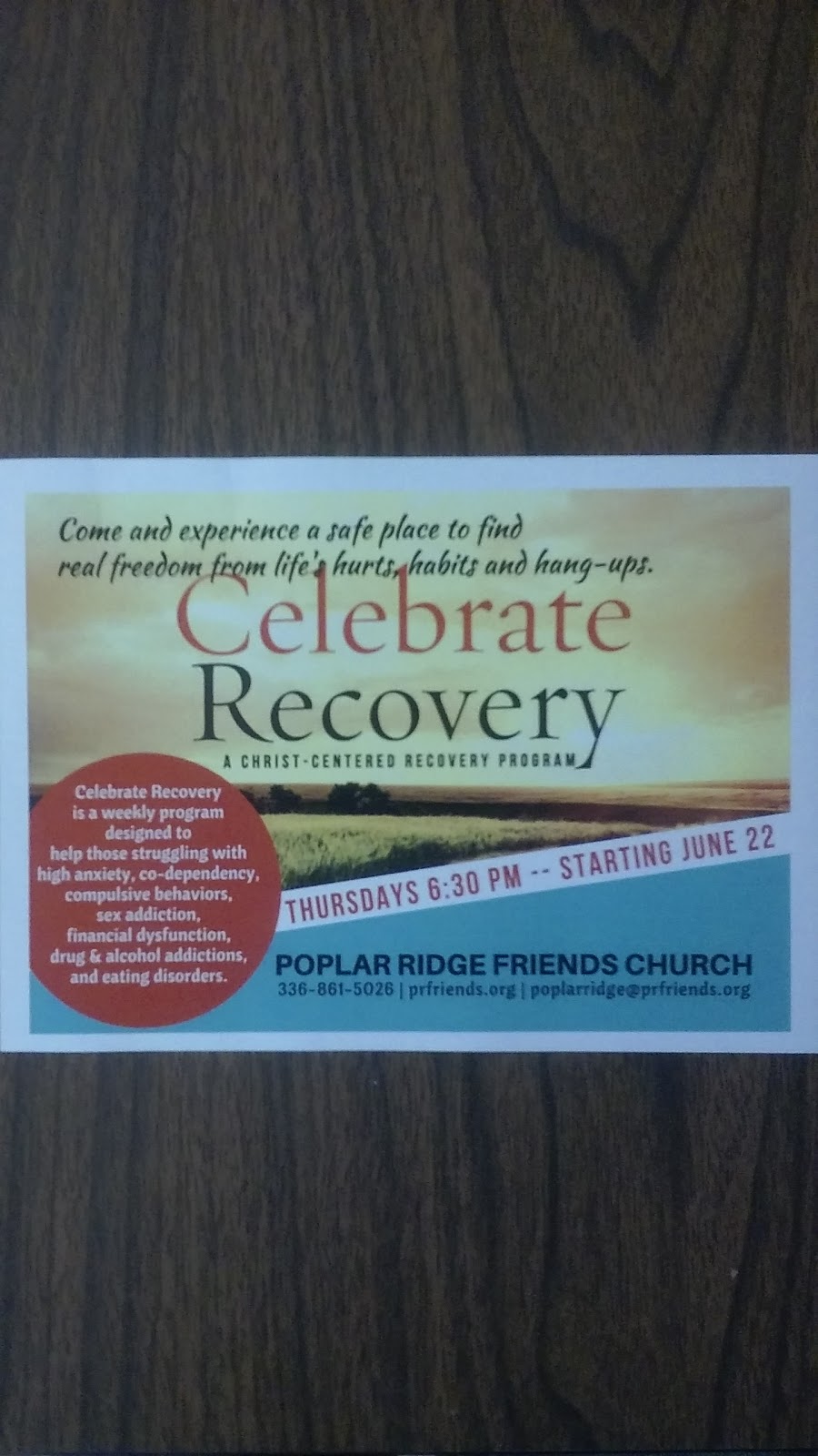 Poplar Ridge Friends Church | 3673 Hoover Hill Rd, Trinity, NC 27370, USA | Phone: (336) 861-5026