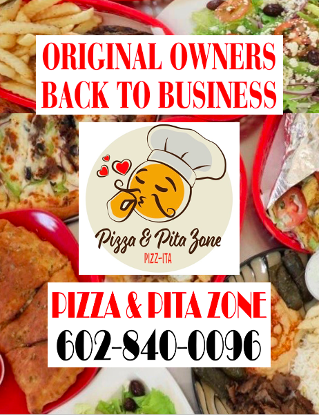 Pizza & Pita Zone (formerly 24th St Pizza & Gyros) | 3405 N 24th St Suite B, Phoenix, AZ 85016, USA | Phone: (602) 840-0096