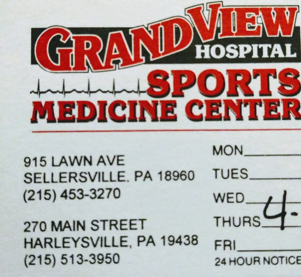 Grand View Health Physical Therapy | 270 Main St, Harleysville, PA 19438, USA | Phone: (215) 513-3950