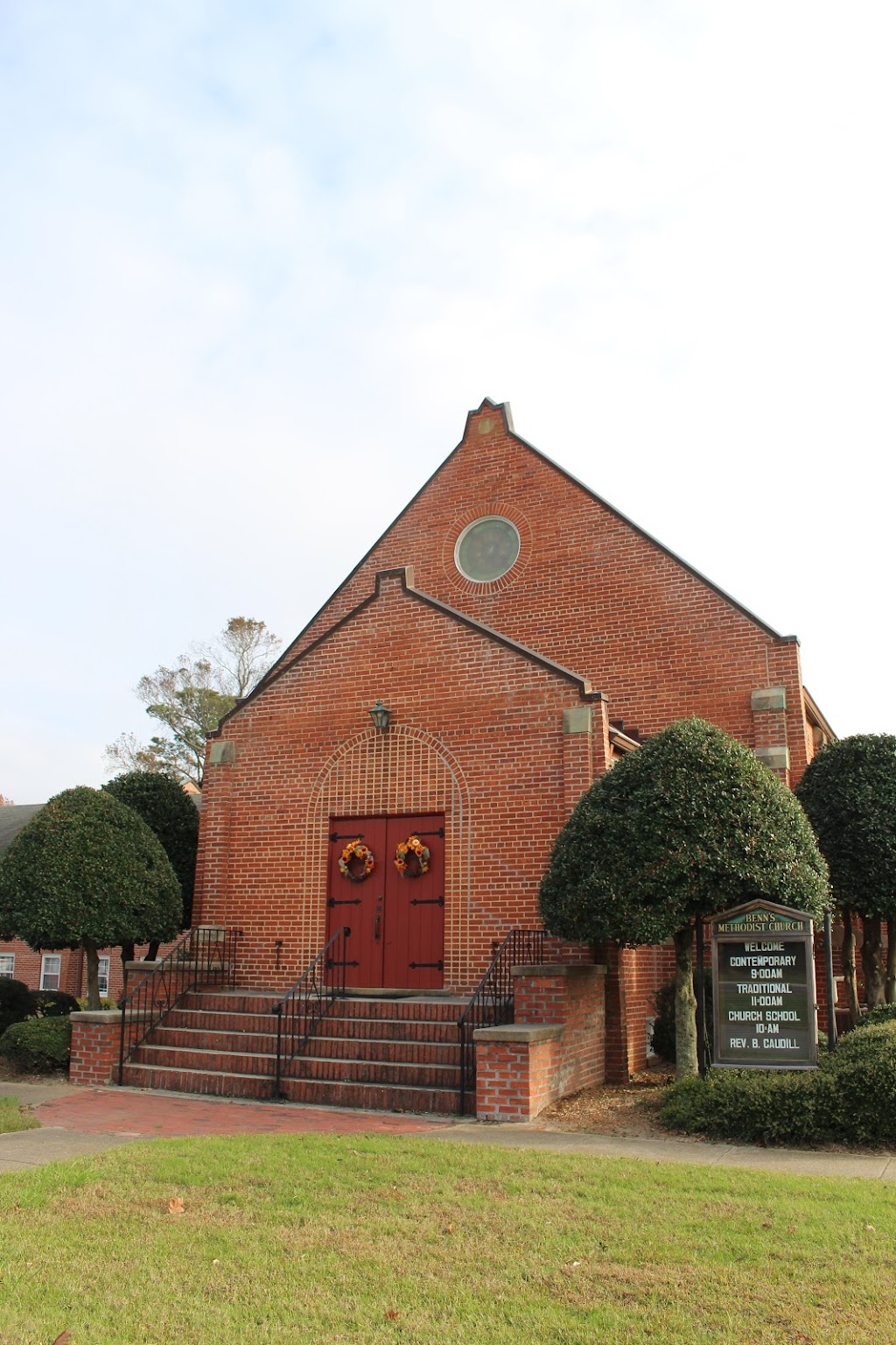 Benns United Methodist Church | 14571 Benns Church Blvd, Smithfield, VA 23430, USA | Phone: (757) 357-3373