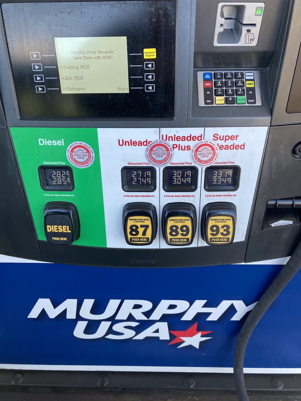 Murphy USA | 491 Airport Hwy, Wauseon, OH 43567, USA | Phone: (419) 337-9926