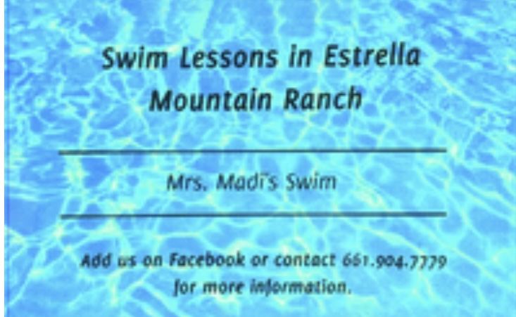 Mrs. Madis Swim | 18473 W Sandlewood Dr, Goodyear, AZ 85338, USA | Phone: (661) 904-7779