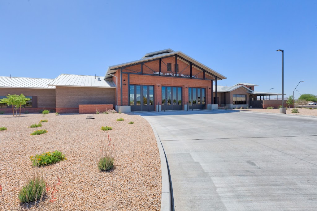 Queen Creek Fire Department Station #1 | 20678 Civic Pkwy, Queen Creek, AZ 85142, USA | Phone: (480) 644-2400