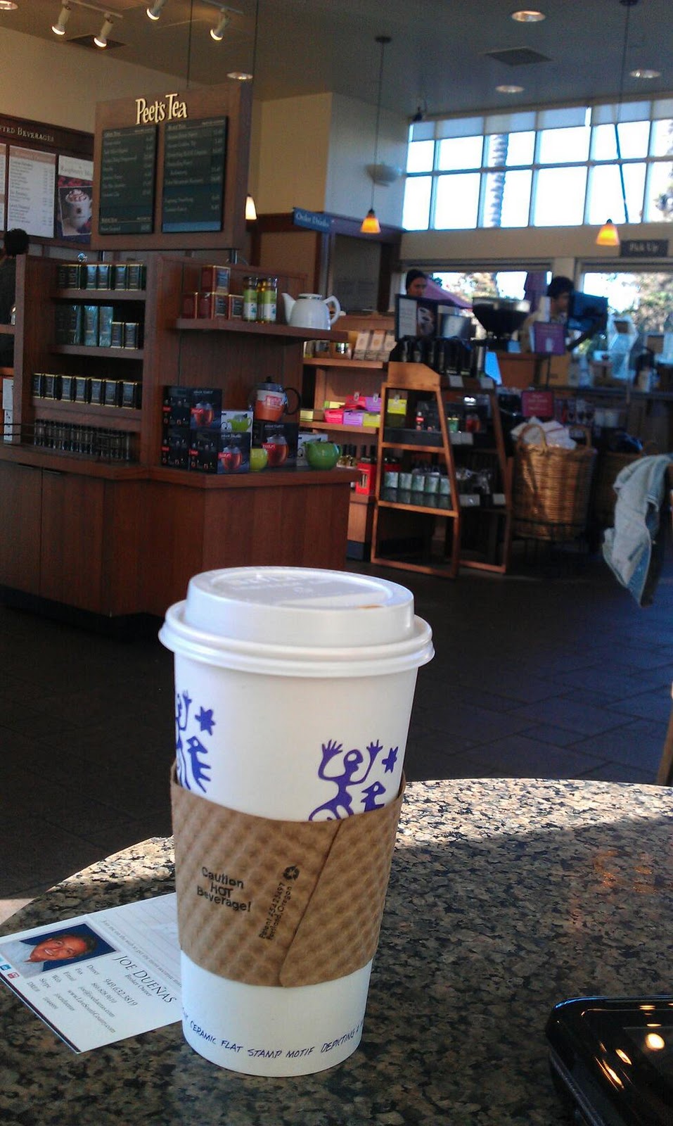 Peets Coffee | 32371 Golden Lantern Bldg 6 Ste H, Laguna Niguel, CA 92677, USA | Phone: (949) 325-0540