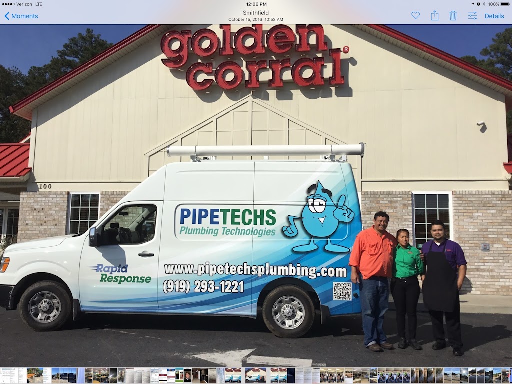 Pipetechs Plumbing Technologies | 6600 Mt Herman Rd, Raleigh, NC 27617, USA | Phone: (919) 293-1221