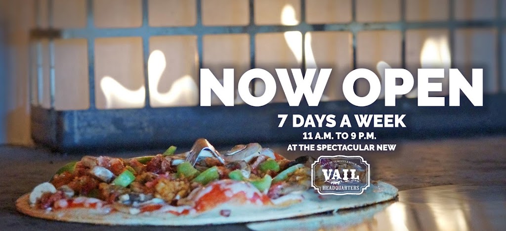 Vail Pizzeria | 32123 Temecula Pkwy suite b, Temecula, CA 92592, USA | Phone: (951) 972-4775