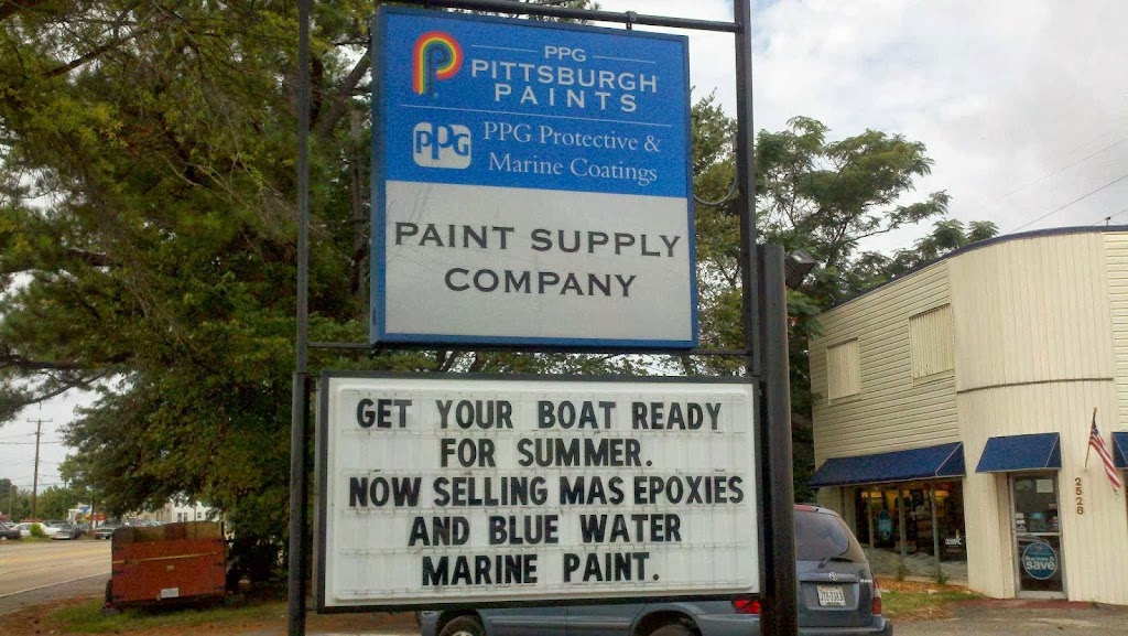 Paint Supply Company | 2528 W Pembroke Ave, Hampton, VA 23661, USA | Phone: (757) 247-6651