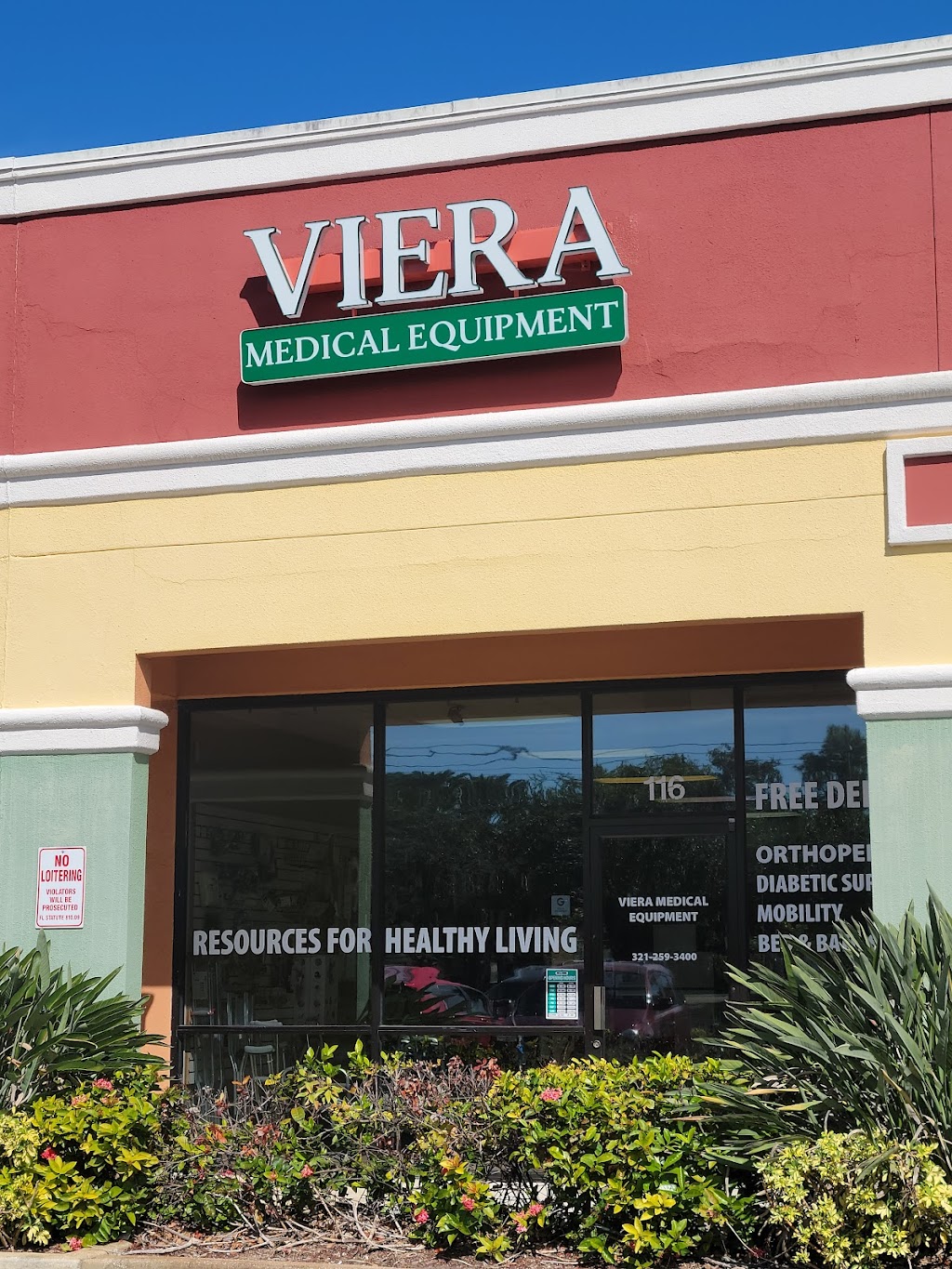 Viera Medical Equipment | 7640 N Wickham Rd STE 116, Melbourne, FL 32940, USA | Phone: (321) 259-3400