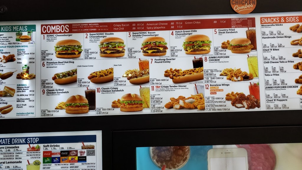 Sonic Drive-In | 4401 4th St, Lubbock, TX 79416 | Phone: (806) 771-0117