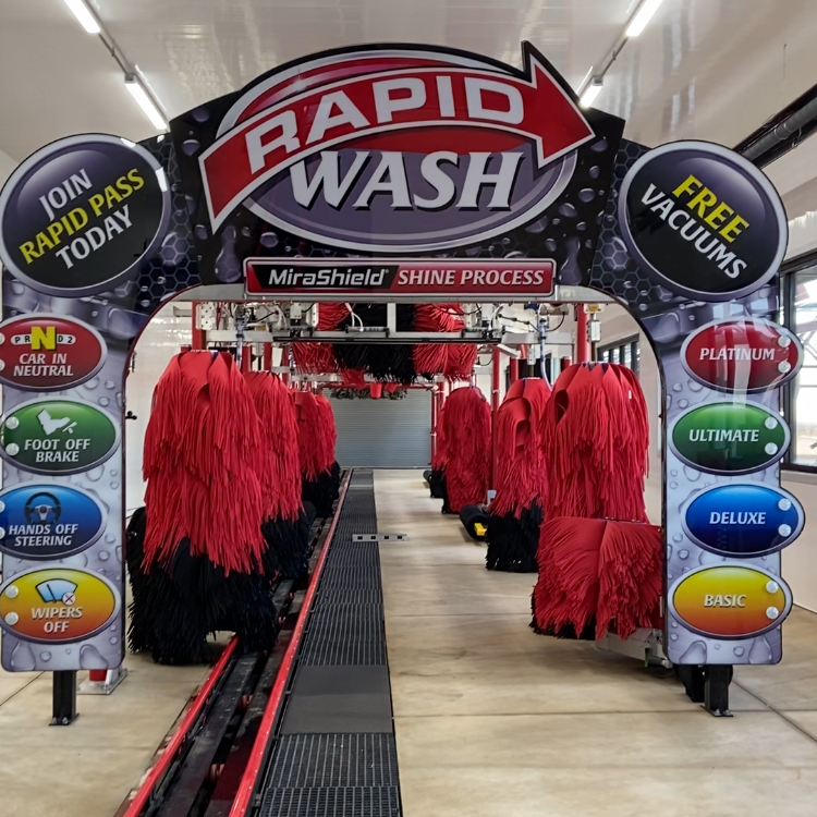 Rapid Wash | 13600 N Rockwell Ave, Oklahoma City, OK 73142, USA | Phone: (405) 465-0002