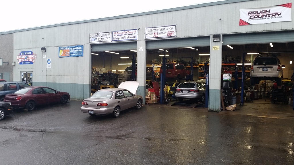 All About Transmissions & Automotive | 5221 1st St, Bremerton, WA 98312, USA | Phone: (360) 377-2426