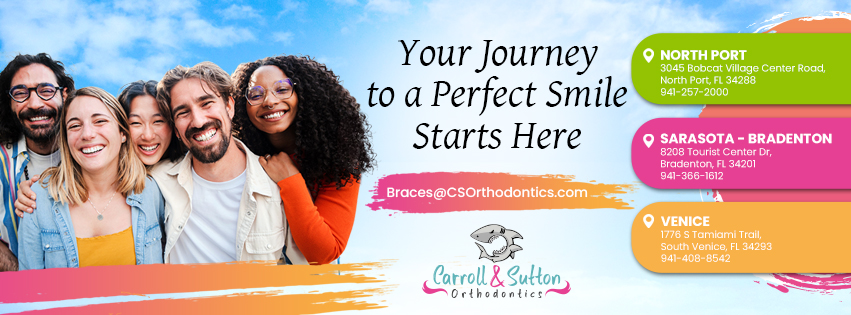 Carroll & Sutton Orthodontics | 1776 S Tamiami Trail SUITE A, Venice, FL 34293, USA | Phone: (941) 408-8542