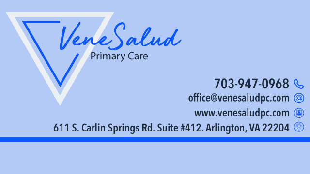 VeneSalud Primary Care | 611 S Carlin Springs Rd #102, Arlington, VA 22204, USA | Phone: (703) 947-0968