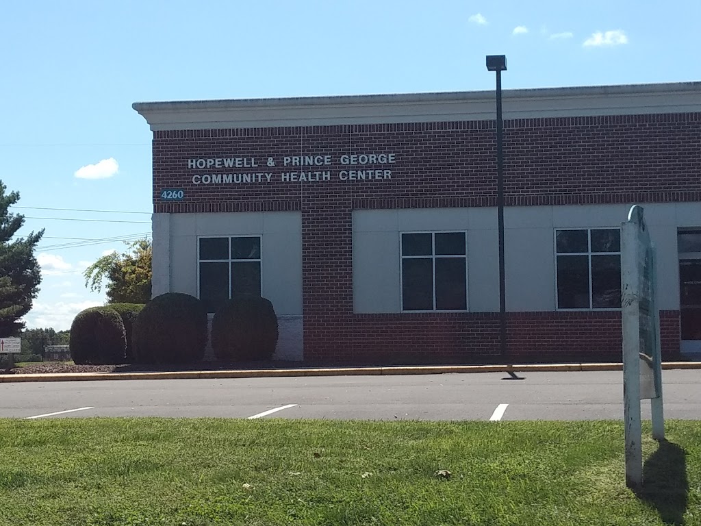 Hopewell-Prince George Community Health Center | 4260 Crossings Blvd, Prince George, VA 23875 | Phone: (804) 452-5800