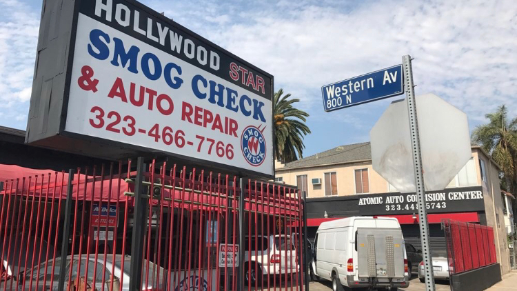 Hollywood Star Smog Check & Auto Repair | 840 N Western Ave, Los Angeles, CA 90029, USA | Phone: (323) 466-7766