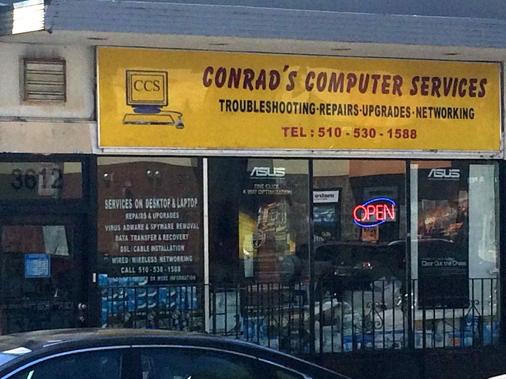 Conrads Computer Services | 3612 35th Ave, Oakland, CA 94619, USA | Phone: (510) 530-1588