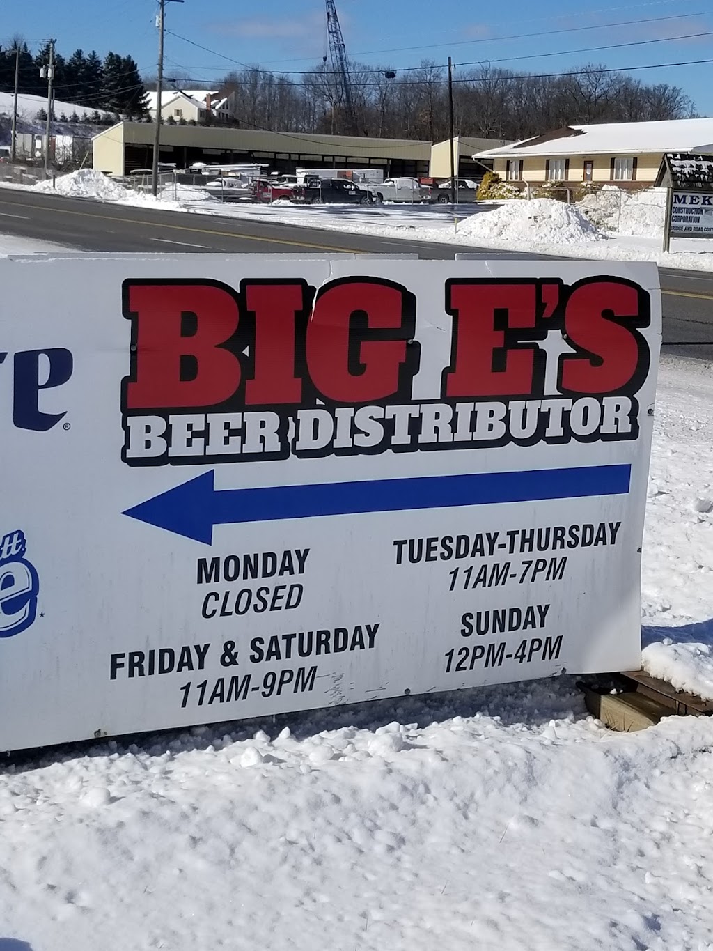Big Es Beer | 1596 Rte 422, Fenelton, PA 16034, USA | Phone: (724) 256-8821