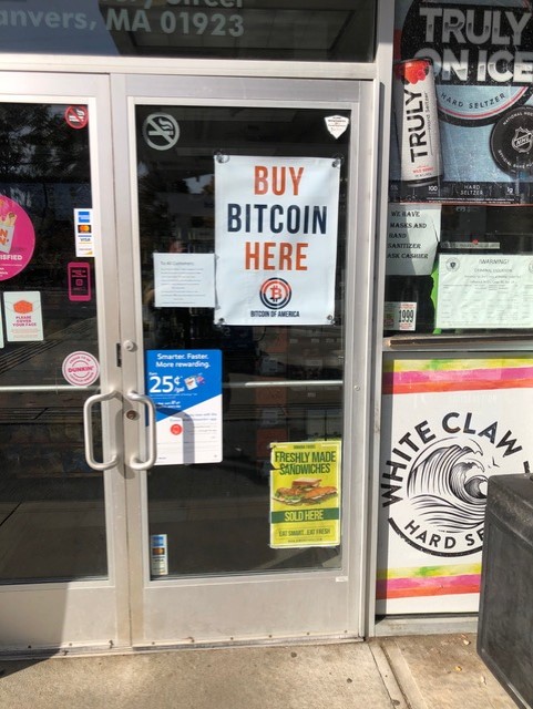 Bitcoin of America ATM | 431 Newbury St, Danvers, MA 01923, USA | Phone: (888) 502-5003