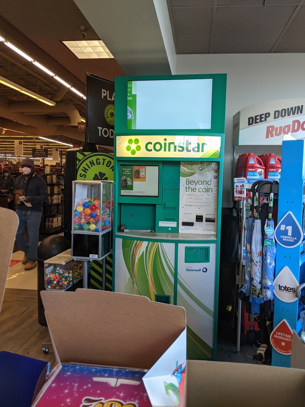 Coinstar Kiosk | Safeway, 1302 S 38th, Tacoma, WA 98408, USA | Phone: (800) 928-2274