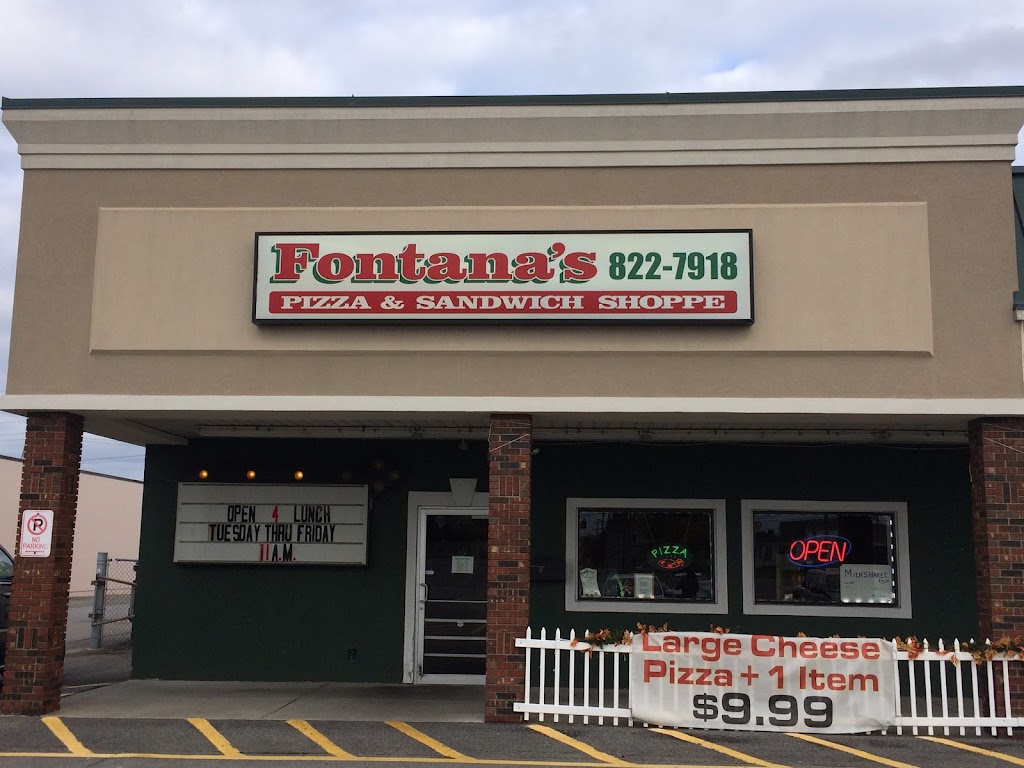 Fontanas Pizza & Sandwich Shoppe | 77 S Rossler Ave, Buffalo, NY 14206, USA | Phone: (716) 822-7918