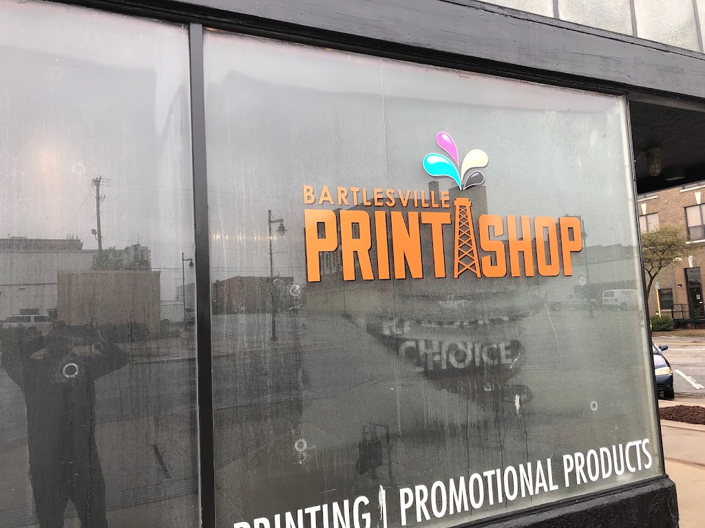 Bartlesville Print Shop | 120 E 2nd St, Bartlesville, OK 74003, USA | Phone: (918) 336-6070