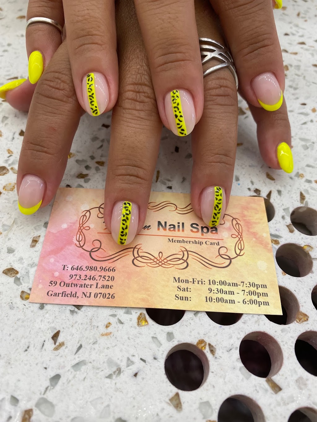 Fashion nail spa | 59 Outwater Ln, Garfield, NJ 07026, USA | Phone: (646) 980-9666