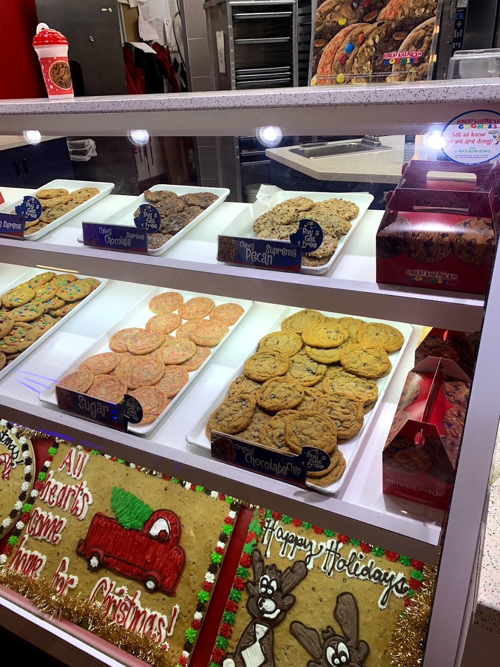 Great American Cookies | 3000 Grapevine Mills Pkwy Space 118, Grapevine, TX 76051, USA | Phone: (972) 539-1230