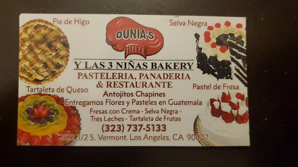 Y las 3 niñas bakery | 2821, 1/2 S Vermont Ave, Los Angeles, CA 90007, USA | Phone: (323) 737-5133