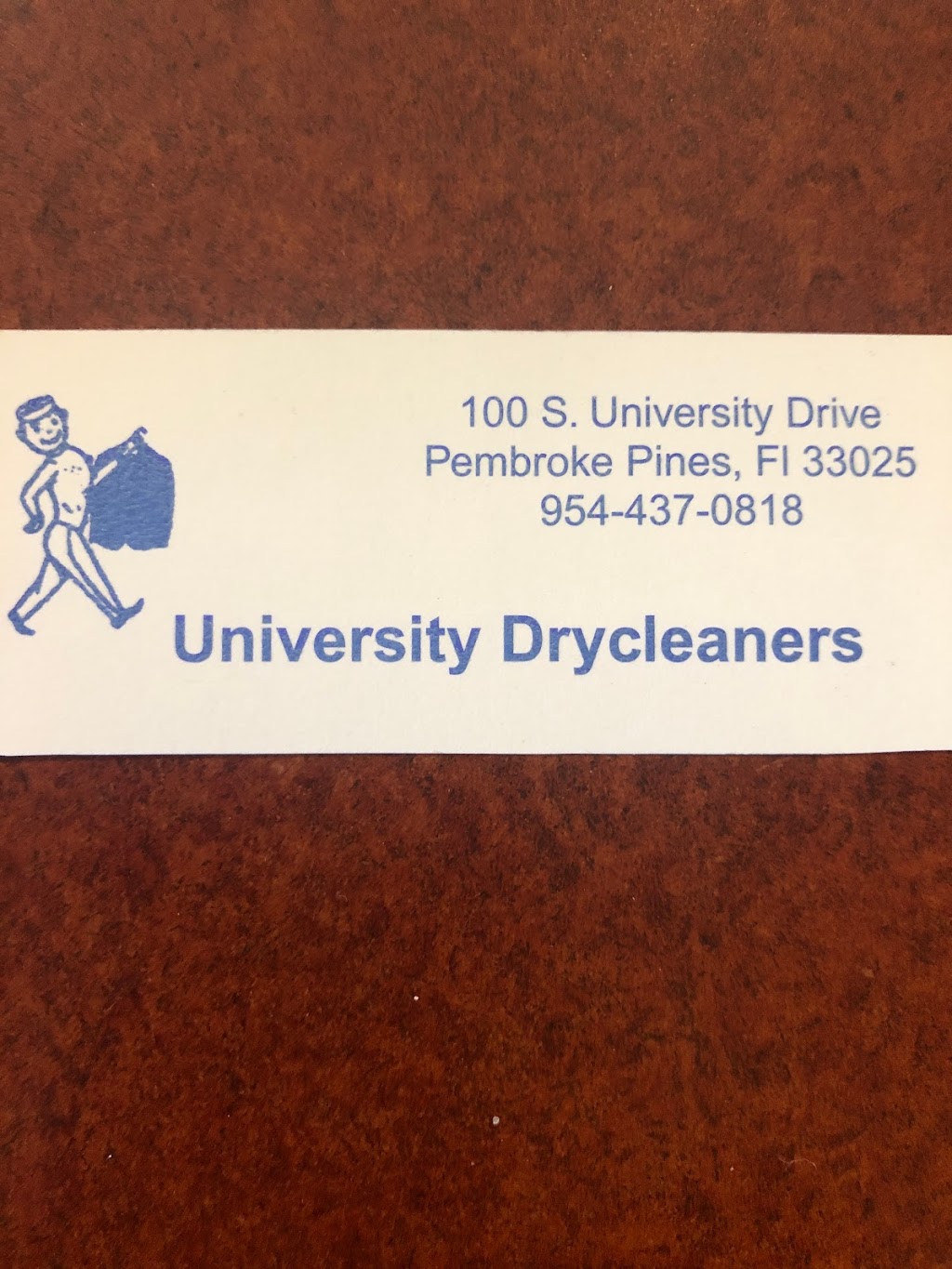 University Dry Cleaners | 100 S University Dr, Pembroke Pines, FL 33025, USA | Phone: (954) 437-0818