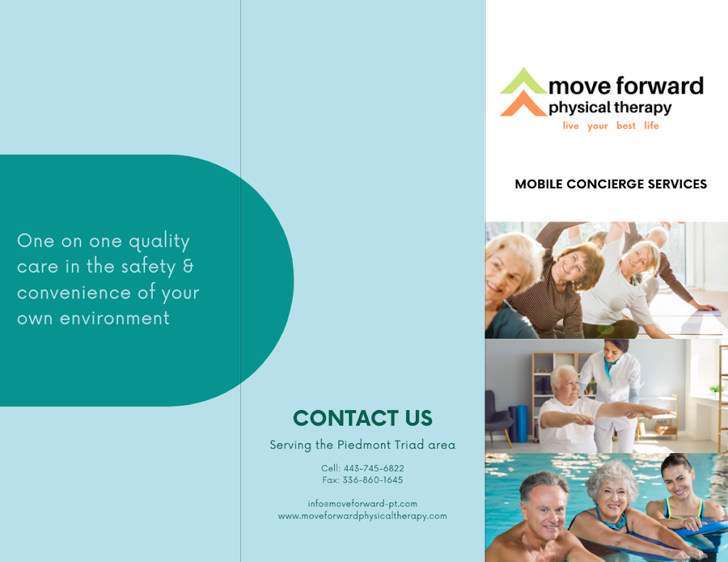 Move Forward Physical Therapy | 7621 Braelands Dr, Summerfield, NC 27358, USA | Phone: (443) 745-6822