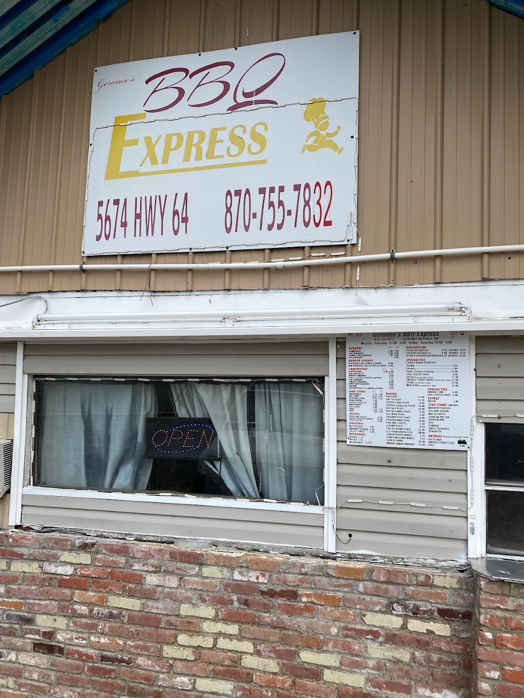 BBQ Express | Parkin, AR 72373, USA | Phone: (870) 755-7832