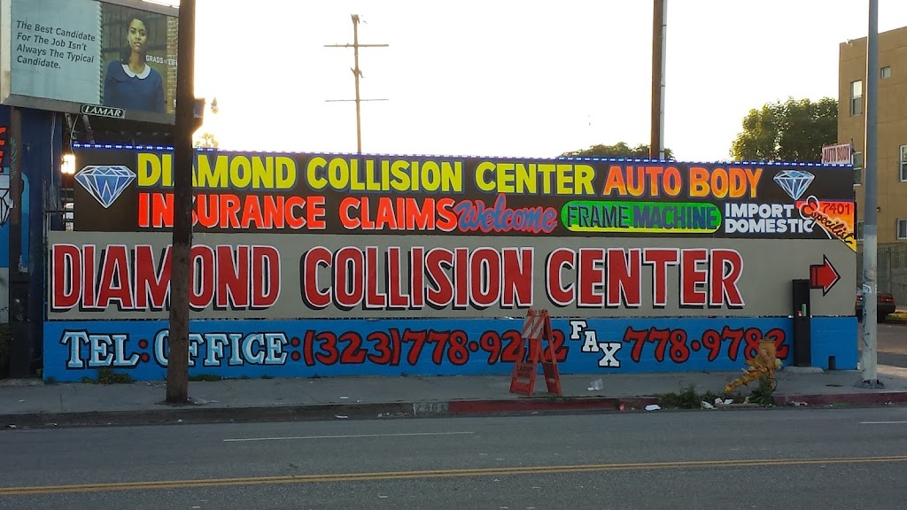 Diamond Collision Center | 7401 Main St, Los Angeles, CA 90003, USA | Phone: (323) 778-9212