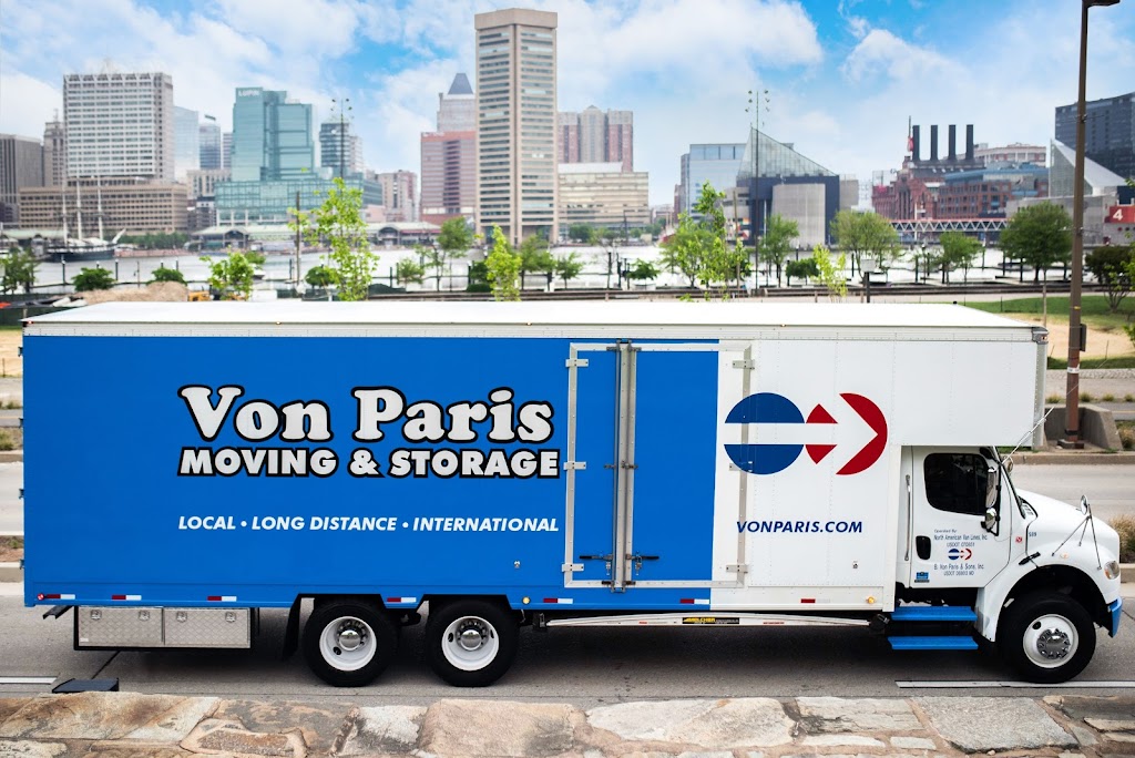 Von Paris Moving & Storage | 8691 Larkin Rd, Savage, MD 20763, USA | Phone: (410) 826-4824