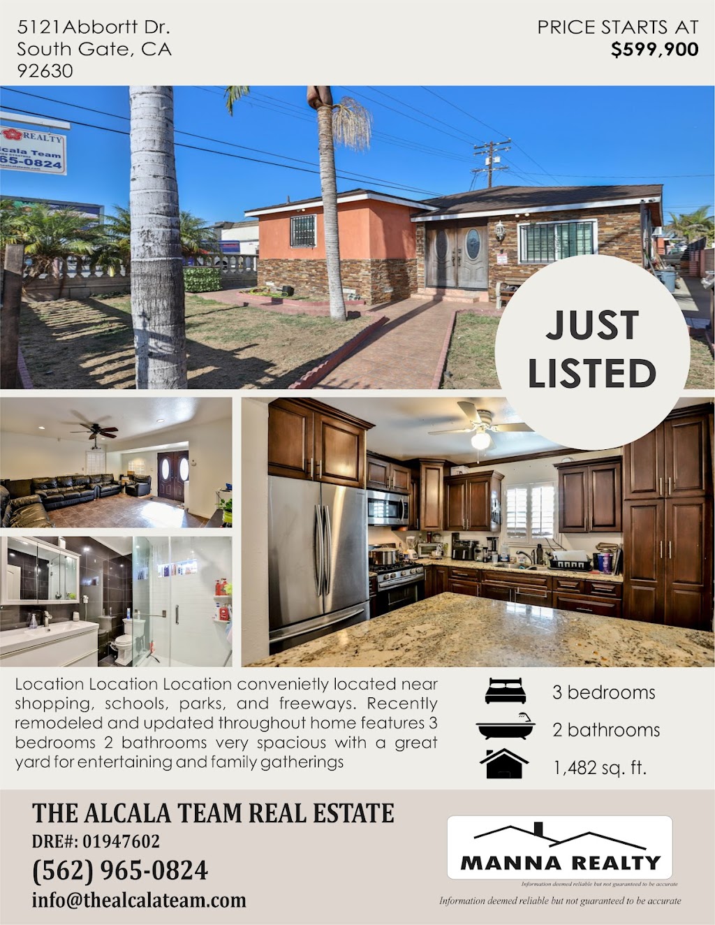 Manna Real Estate | 13405 Artesia Blvd, Cerritos, CA 90703, USA | Phone: (562) 965-0824