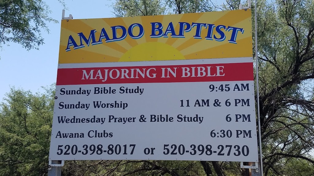 Amado Baptist Church | 2991 W Frontage Rd, Amado, AZ 85645, USA | Phone: (520) 398-8017