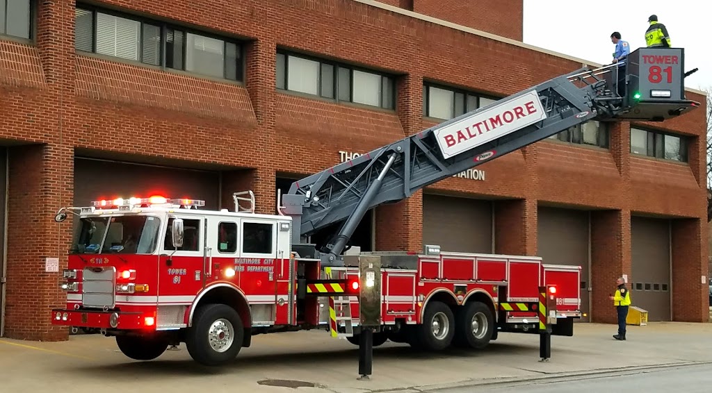 Baltimore City Fire Department | 1100 Hillen St, Baltimore, MD 21202, USA | Phone: (410) 396-3336