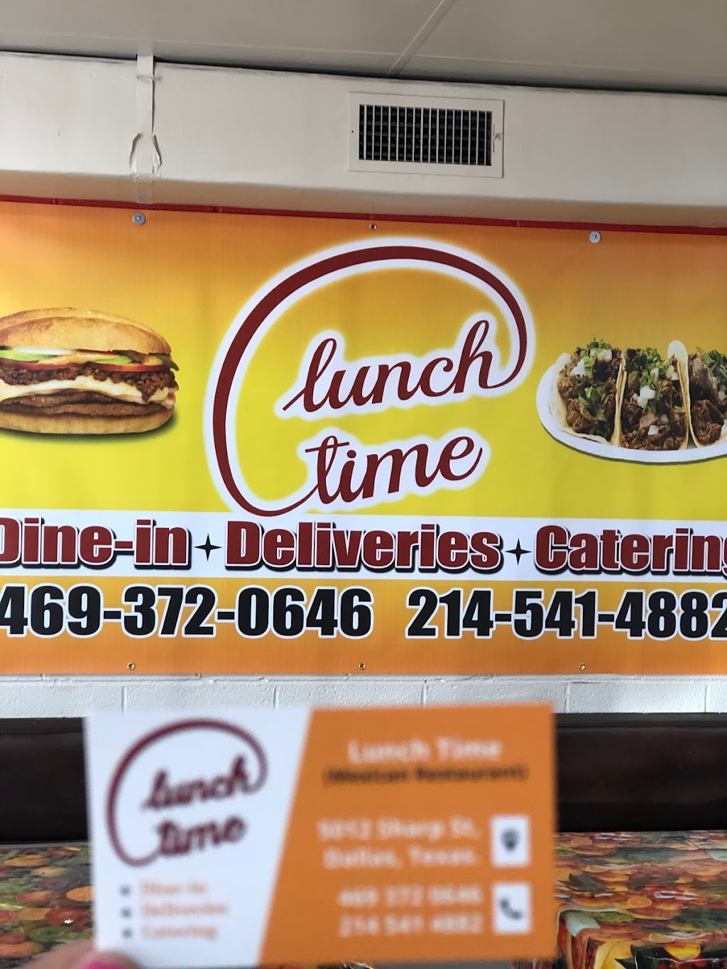 Lunch Time Restaurant | 5012 Sharp St, Dallas, TX 75247, USA | Phone: (469) 372-0646