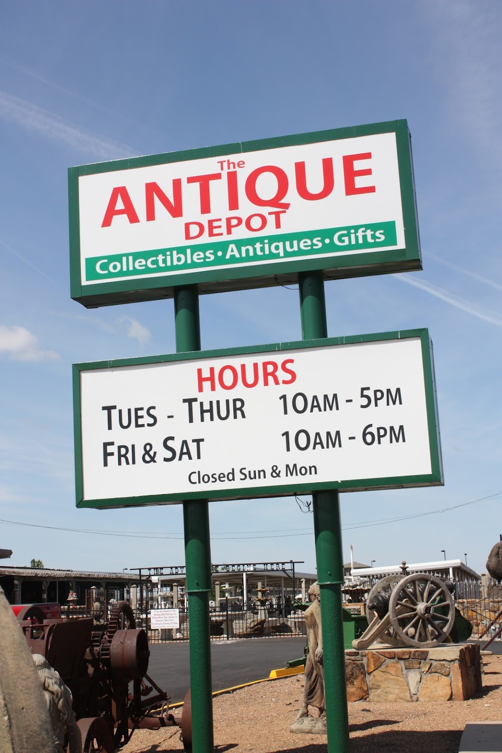 Antique Depot | 2196 W Rogers Blvd, Skiatook, OK 74070, USA | Phone: (918) 396-1279